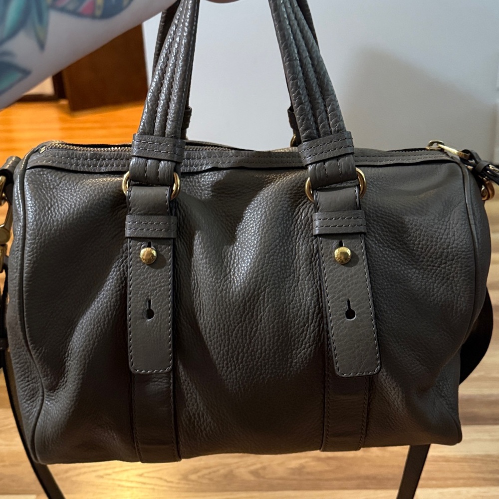 Marc by Marc Jacobs Elegant Gray Leather Bag - Picture 3 of 7